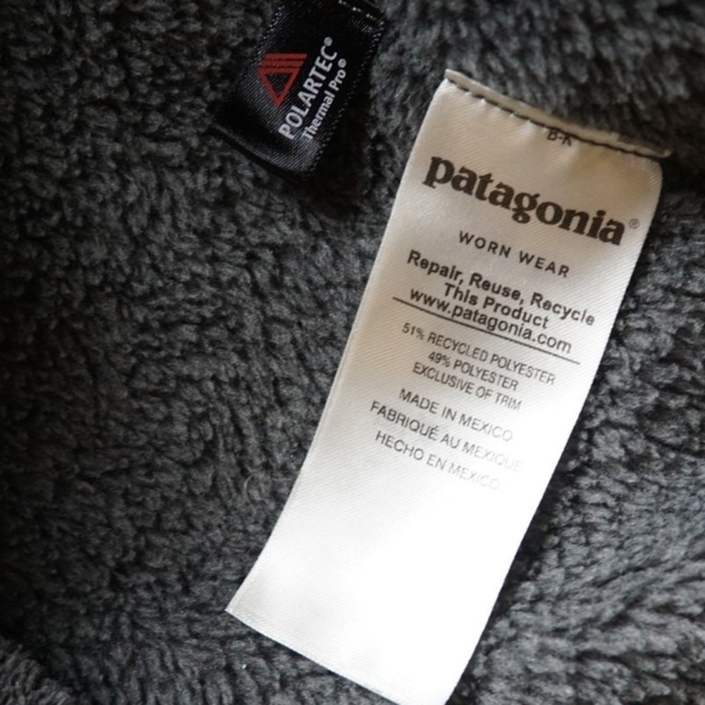 Patagonia Womens Re-Tool Snap-T Pullover Gray Teal Fleece 25443 Size S - Picture 5 of 7